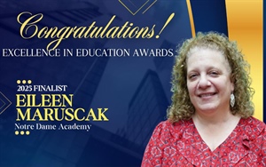 Mrs Maruscak - 2025 Excellence in Education Winner