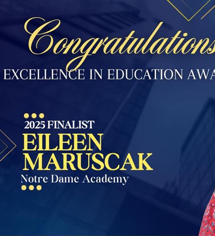 Mrs Maruscak - 2025 Excellence in Education Winner