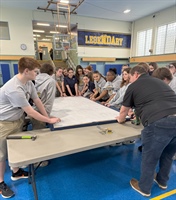 The 8th Graders Build an Amazing Miniature Golf Hole for Erie County Fair!