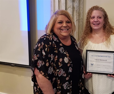 Mrs. Maruscak - 2023 Inclusive Teacher of the Year Award