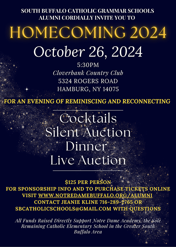 South Buffalo Catholic School Alumni Homecoming South Buffalo Catholic School Alumni Homecoming